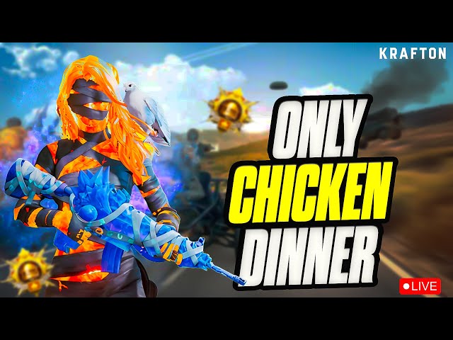 ONLY CHICKEN DINNER | BGMI LIVE |  @sandyis_live