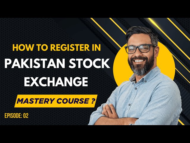 how to register in Pakistan stock exchange investment and trading mastery course by gharera trading?