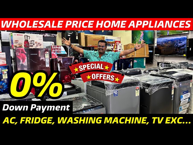 Cheapest Branded Electronic Shop Venkateshwara Home Appliances Moolakadai Chennai Delivery Available