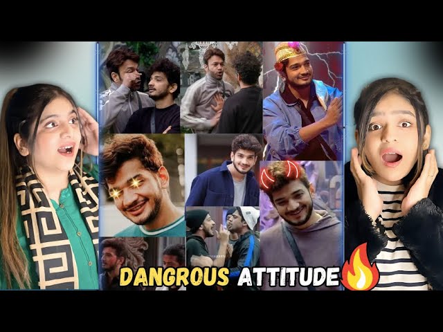 MUNAWAR FARUQUI New Attitude Videos IN BIGG BOSS 17 😈🔥| MUNAWAR FARUQUI ANGRY MOMENTS😡🤬