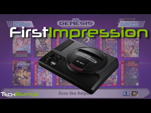 First Impressions With The SEGA Genesis Mini