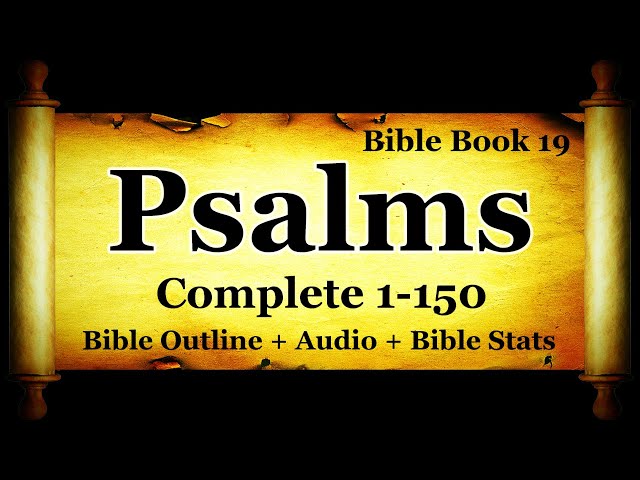 Holy Bible: Book 19 - The Book of Psalms - KJV Read Along HD 4K Audio Text (Narration 1)