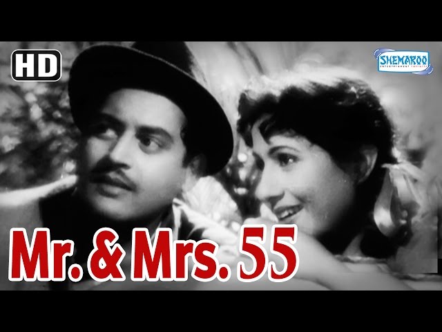 Mr & Mrs 55 {HD} - Guru Dutt - Madhubala - Johnny Walker - Old Hindi Movies - (With Eng Subtitles)