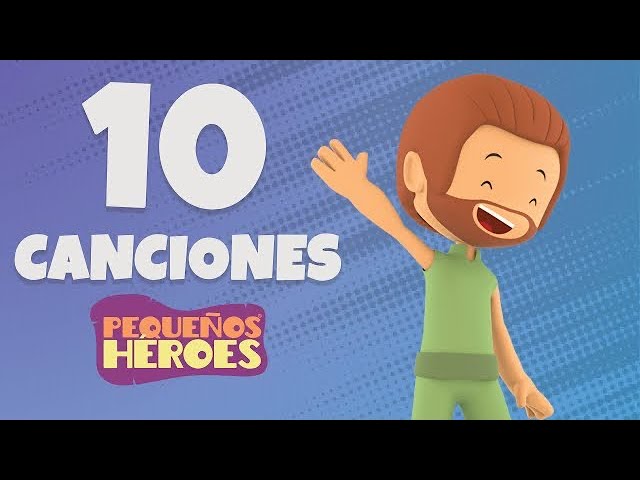 10 CANCIONES PARA CANTAR Y SALTAR DE PEQUEÑOS HEROES 🎤💃🏻 | Canciones infantiles