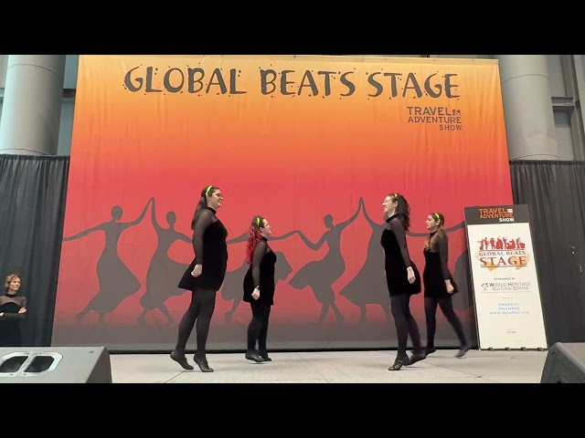 Irish Step Tap Dance Show at New York Travel & Adventure Show 2025 (Part 2)