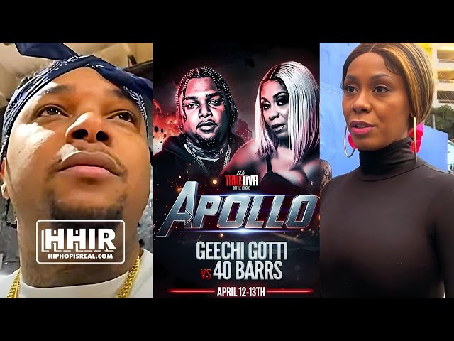 40 BARRS TURNS UP AFTER GEECHI BATTLE ANNOUNCEMENT 🔥🚨 BATTLER, MEDIA & REACT❗😱 —FULL LIVE!