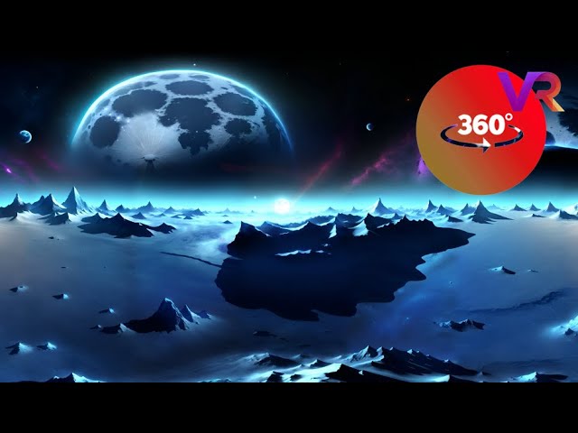 VR 360 Video -  Mysterious event on the moon