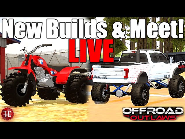 OffRoad Outlaws LIVE: NEW BUILDS, TRUCK MEET, BIG RED, GOLD, & MORE!