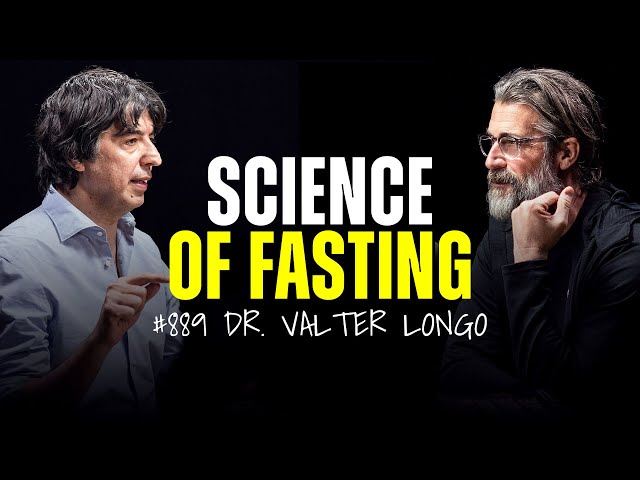 #1 LONGEVITY SCIENTIST Reveals The Optimal Diet & Fasting Window For Longevity | Valter Longo, Ph.D