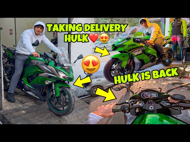 Taking Delivery Hulk😍❤️ | Finally My First Superbike is Back  Preparation for Ladakh Ride