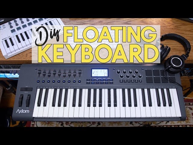 DIY Floating Keyboard - Music Studio Desk Hacks