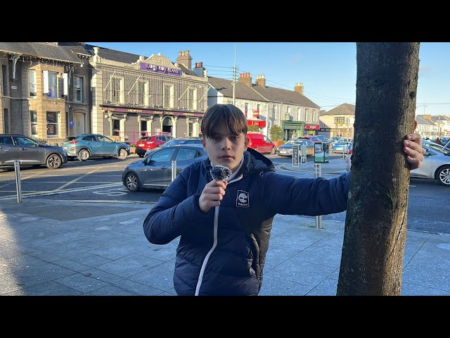 ASMR IN THE STREET (In Ireland)