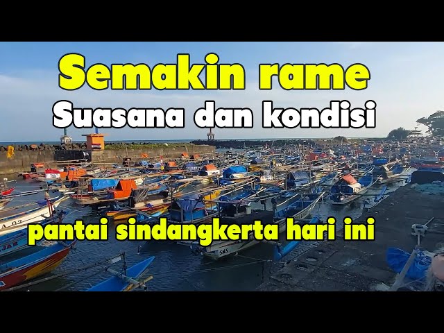 UPDATE KONDISI DAN SUASANA PANTAI LAUT SELATAN HARI INI