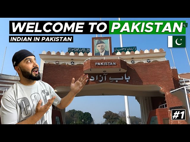 CROSSING INTO PAKISTAN 🇵🇰  FROM INDIA 🇮🇳 | Attari Wagah Border | Indian Visiting Pakistan