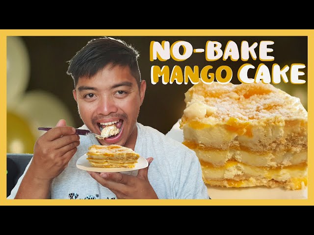 NO-Bake Mango Cake | Easy Mango Dessert Recipe | Perth Western Australia | Subway_Cookie