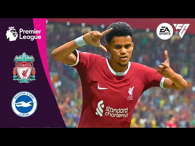 FC 24 | LIVERPOOL vs. BRIGHTON | Premier League [PS5]