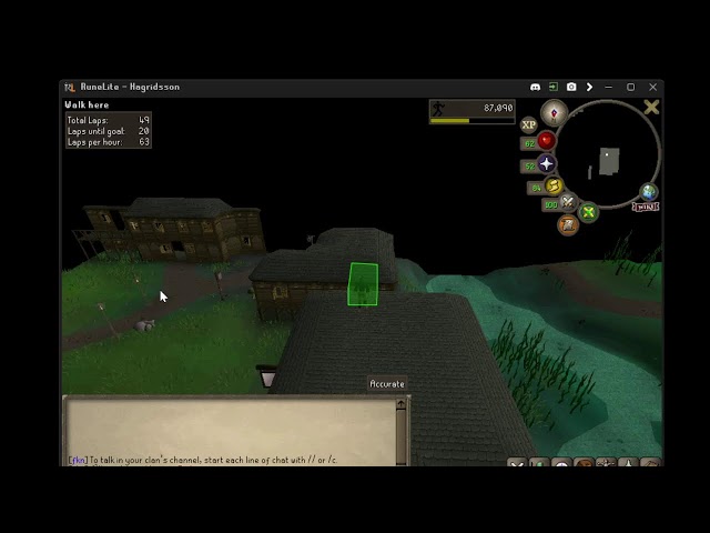 Runescape OSRS Wilderness Agility and maybe some death