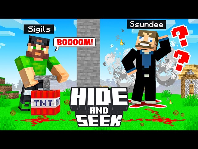 USING Traps in Minecraft Hide and Seek