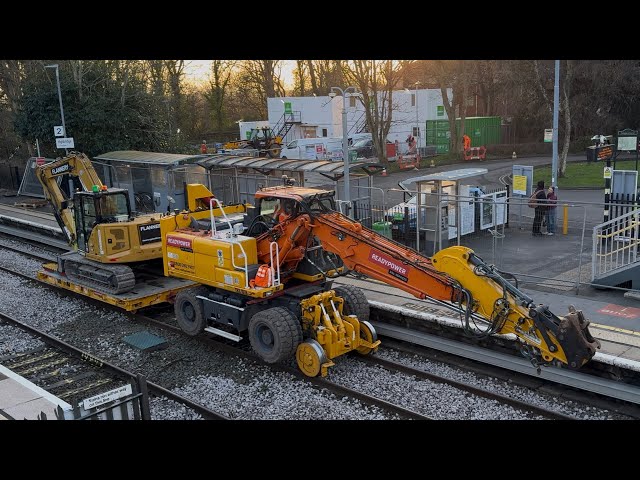 Highbridge and Burnham engineering works 6th February 2025