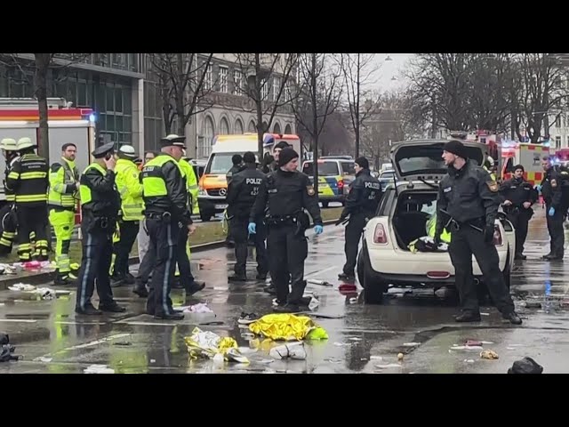 28 people injured after car drives into crowd in Germany