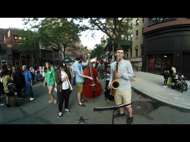 #NewSchoolSpirit: Jazz Ensemble at The New School Annual Block Party