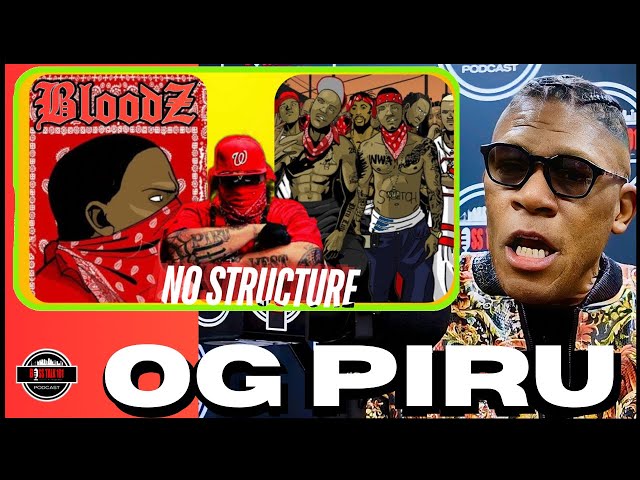 OG Piru on Crips and Bloods Gang have no Structure |BIg Meech $270M vs Freeway $9Billion Equivalent