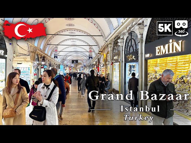 Istanbul Grand Bazaar, Turkey 🇹🇷 (5K 360 VR)