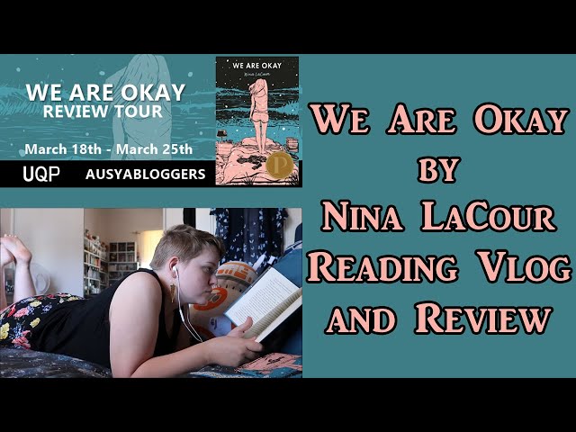 #WeAreOkayTour Reading Vlog and Review (SOME SPOILERS) [CC]