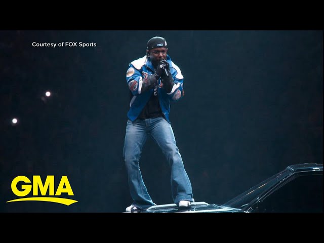 Kendrick Lamar's Super Bowl halftime show becomes most watched of all time