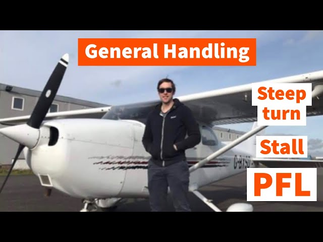 Cessna 172 | PPL Skills Test Preparation & CFI Instruction | ATC | Stall, Steep Turn, PFL