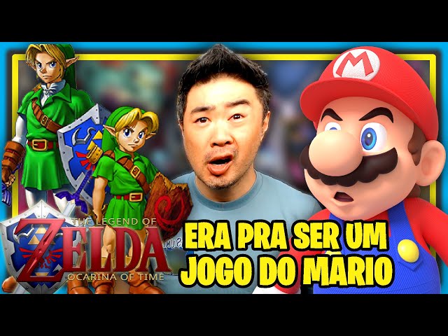 THE LEGEND OF ZELDA OCARINA OF TIME foi feito com idéias descartadas de SUPER MARIO 64