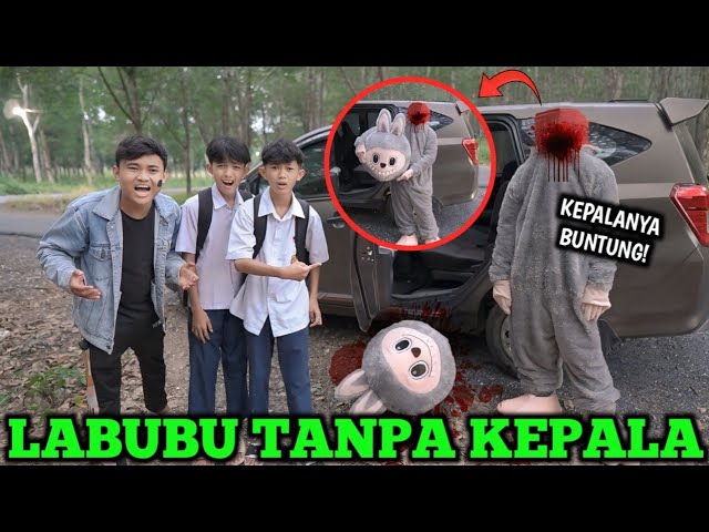 SEMUA PANIK! KEPALA LABUBU BUNTUNG KENA JEPIT PINTU MOBIL