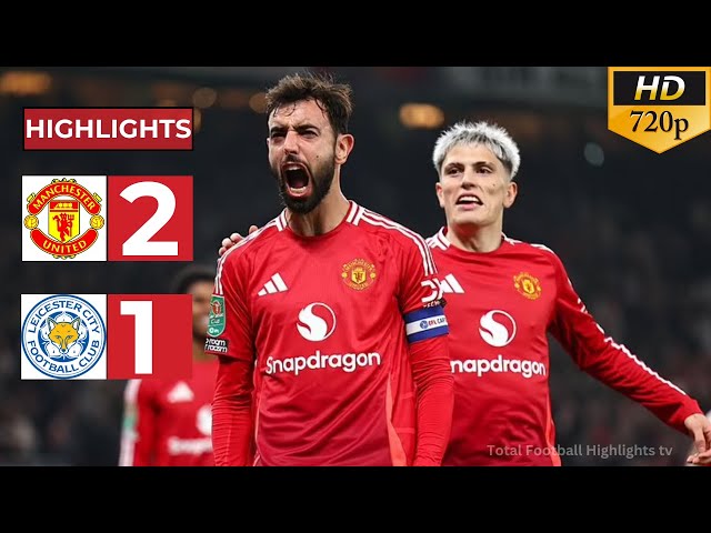 FA Cup Highlights | Manchester United 2-1 Leicester | 2025