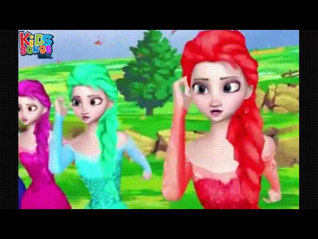 Disney Princess Frozen Elsa Songs Finger Family Collection Christmas Songs For Kids Baby Rhyme