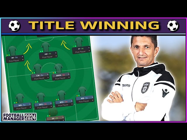 AMAZING Razvan Lucescu Tactic | PAOK | Football Manager 2024 |