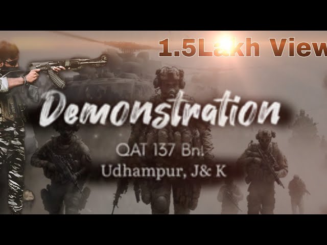 The power of indian commandos demostation with @Indiancommando.official