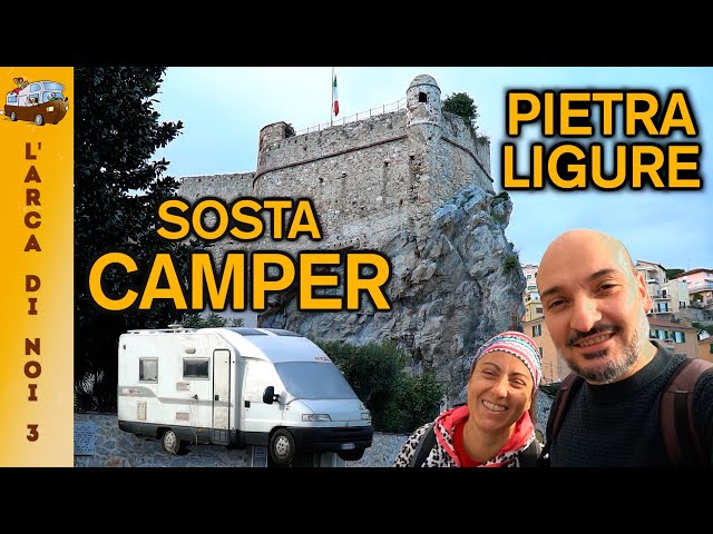 🚐 Viaggi in Camper 🇮🇹 🌍 PIETRA LIGURE (SV) sosta camper gratuita!