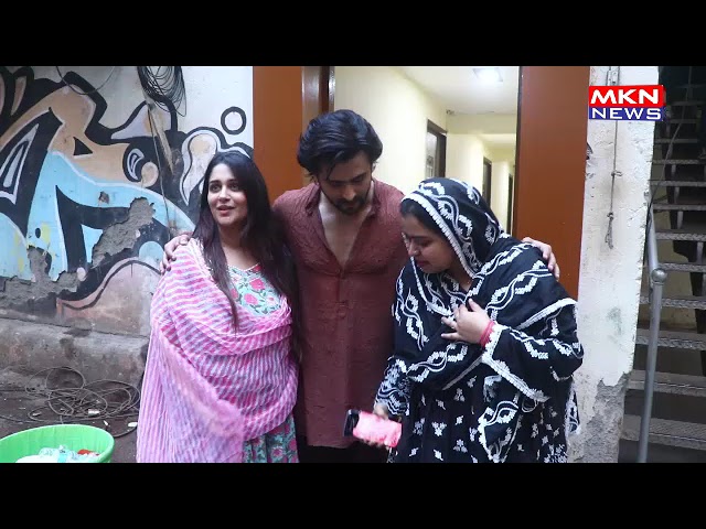 SHOAIB IBRAHIM WITH WIFE DIPIKA KAKAR & SISTER SABA IBRAHIM SPOTTED AT FILMISTAN STUDIO IN GOREGAON