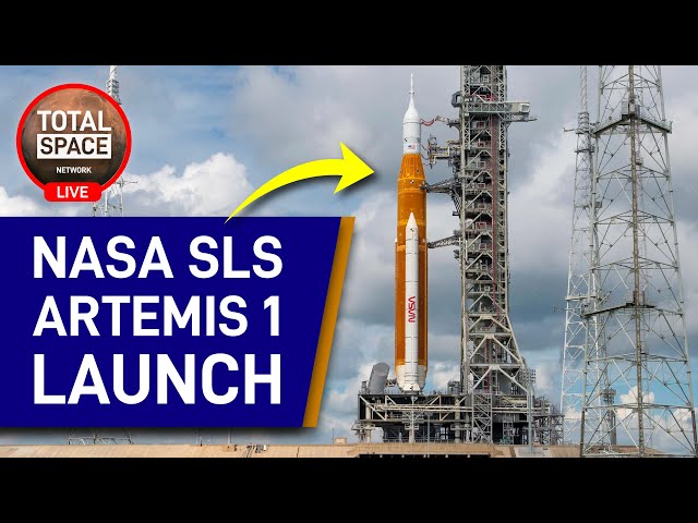 Artemis I Launch to the Moon (Official TOTAL SPACE Broadcast)