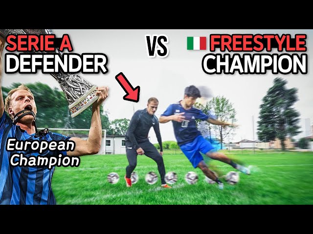 SERIE A DEFENDER vs ITALIAN FREESTYLE CHAMPION (EPIC 1 vs 1)