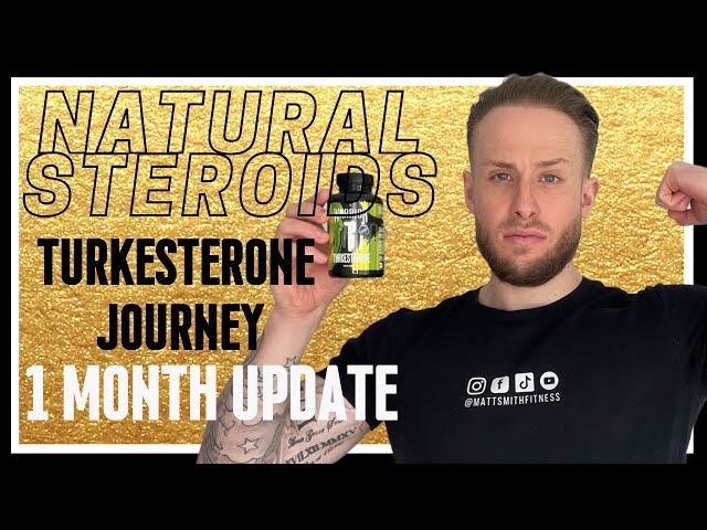 NATURAL STERIODS TURKESTERONE JOURNEY - 1 MONTH UPDATE - IT COULD BE WORKING?