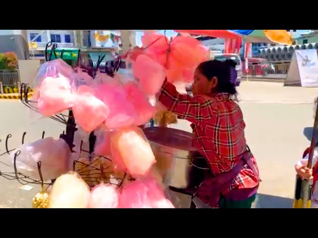 Sweet Cotton Candy, Cambodian Street Food