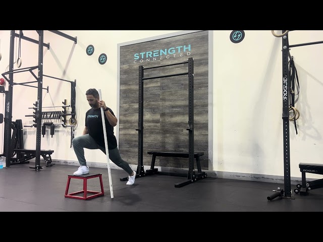 Assisted Foot Elevated ATG Split Squat