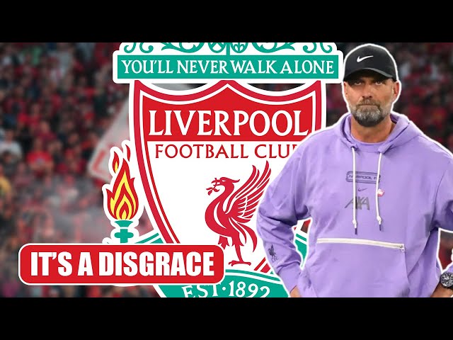 ‘IT’S A DISGRACE’ - Liverpool fans fuming over what they have just seen