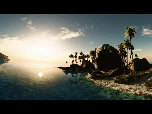 360 island animation,Christian animation,ChristianDigitalArts,Christian music,432hzInstrumentals