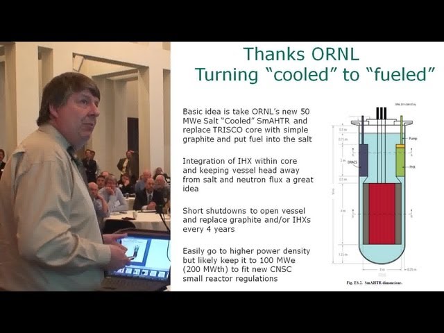 David LeBlanc - Molten Salt Reactor Designs, Options & Outlook @ TEAC4