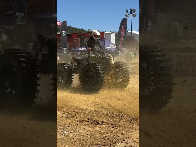 Can am renegade on 44s and NITROUS SKIMS bounty hole #mud #superatv #offroad #canam #sendit #canam