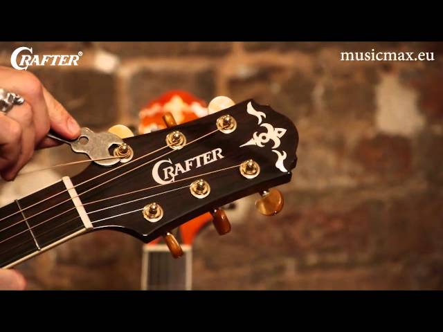 Crafter Guitars | How To Change An Acoustic Guitar Strings