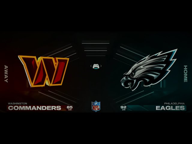 Madden 25 NFC Championship Game Washington Commanders Vs Philadelphia Eagles