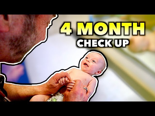 4 MONTH WELL BABY CHECK UP - Full Visit - (Cuteness Overload) | Dr. Paul